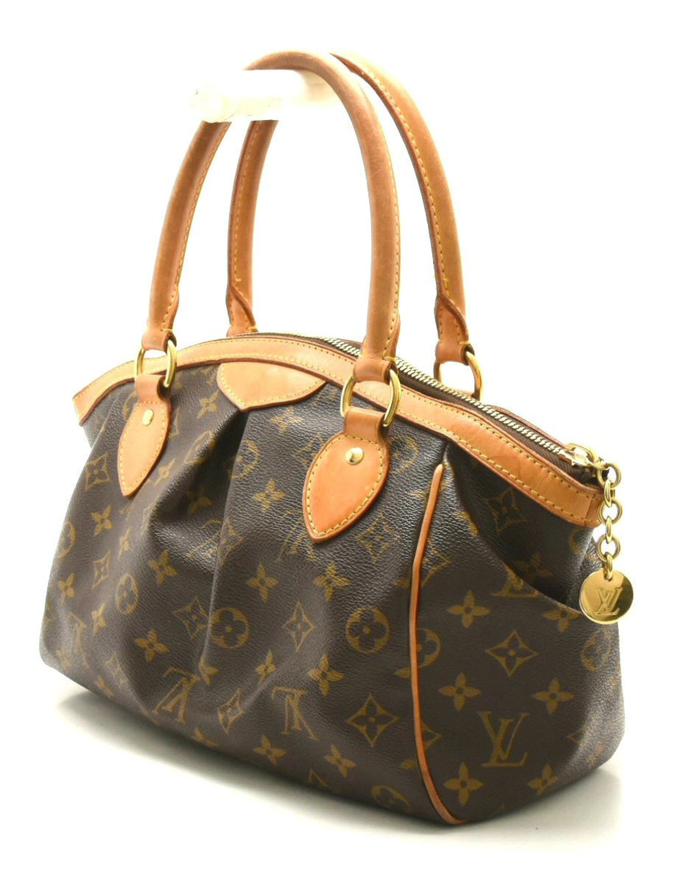 Louis Vuitton Handbag Tote Monogram Tivoli Bag Brown